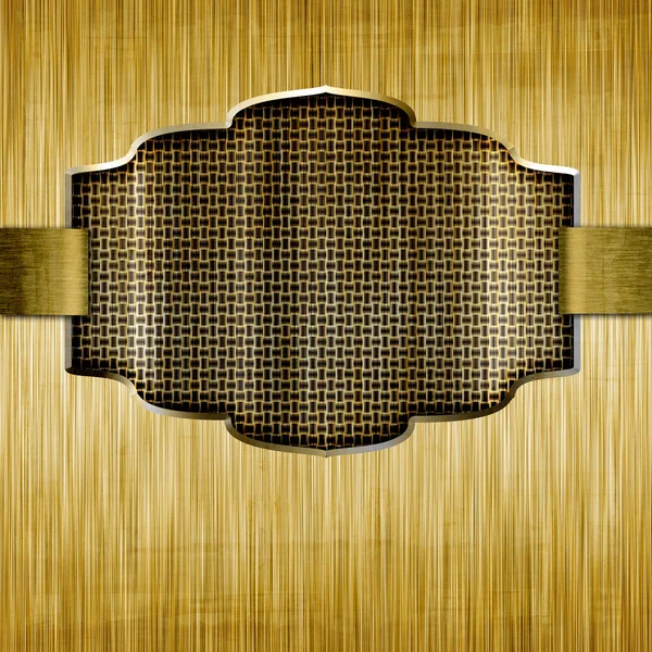 Гранж винтажное золото фон — стоковое фото