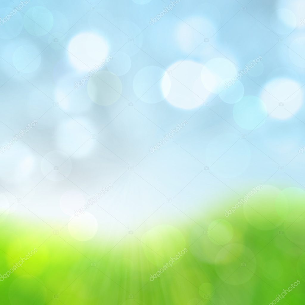 Spring abstract nature background.