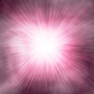 Spotlight single pink on smog background clipart