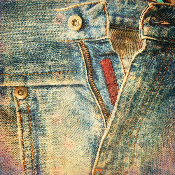 Soyut grunge kot pantolon arka planı — Stok fotoğraf