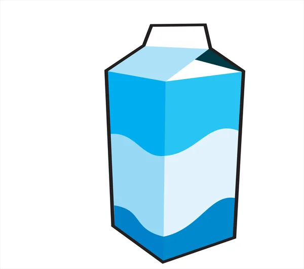 Пакет молока — стокове фото