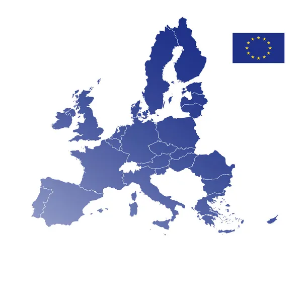 Europa illustration Stockbild