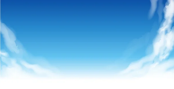Blå himmel Stockbild