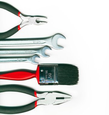 A set of tools clipart