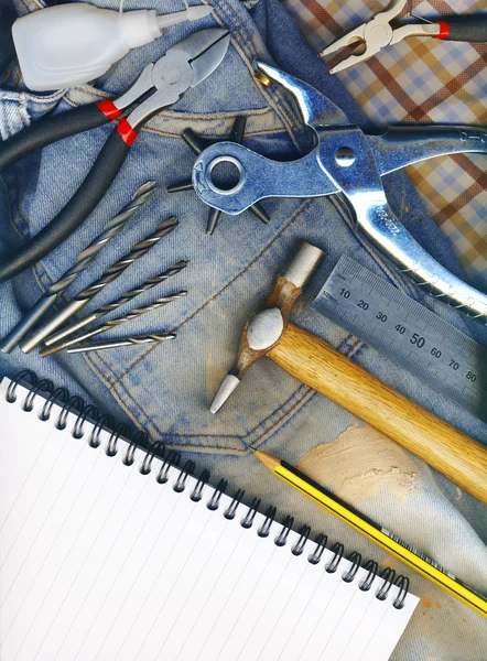 Un conjunto de herramientas — Foto de Stock