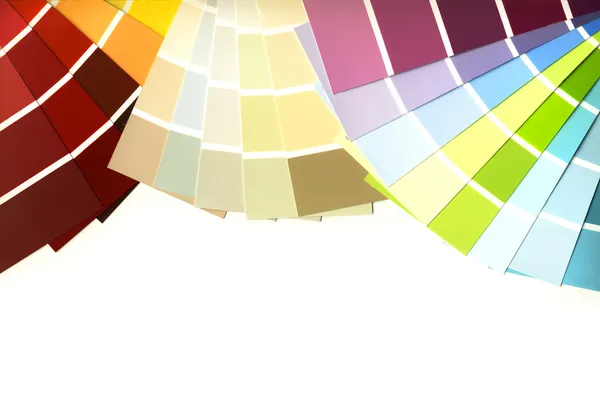 Clipping-Pfad, Farbführung isoliert auf weißem Hintergrund. — Stockfoto