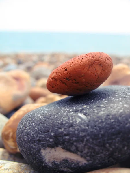 Kleurrijke stapel van rotsen — Stockfoto