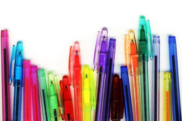:Assortimento di matite colorate — Foto Stock