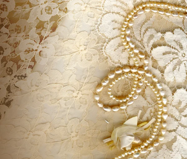 Hintergrund der textilen Hochzeit — Stockfoto