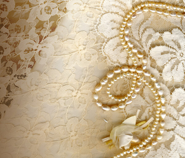 Textile wedding background