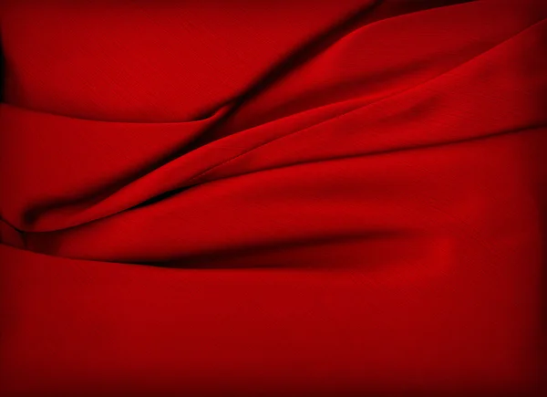 Smooth Red Satin — Stock Photo, Image