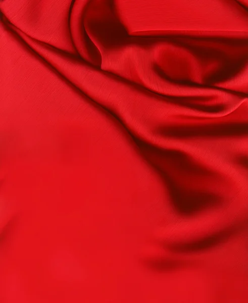Elegante en zachte rode satijnen achtergrond — Stockfoto