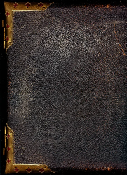 古い革の製本本 — ストック写真
