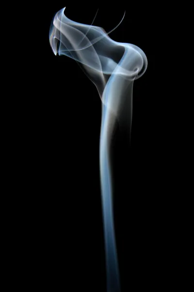 Figura abstrata fora de fumaça — Fotografia de Stock