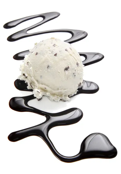 Stracciatella dondurma — Stok fotoğraf