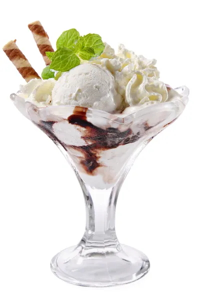 Dame blanche zmrzlina — Stock fotografie