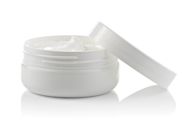 Cosmetic face cream container