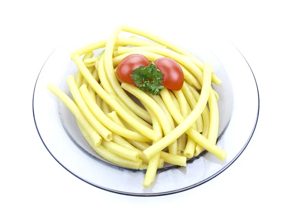 Assiette de macaroni — Photo