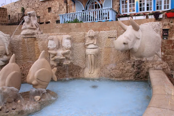 stock image Zodiac fountain - old city of Jaffa