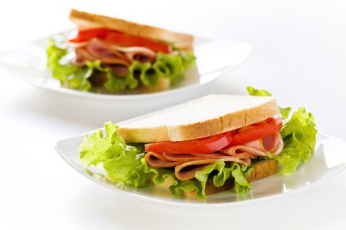 Two Sandwiches clipart