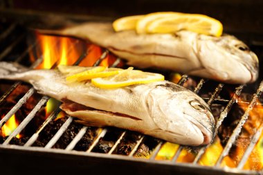 Grilled Fish clipart