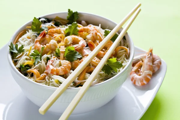 stock image Chinese Meal with Shrimps