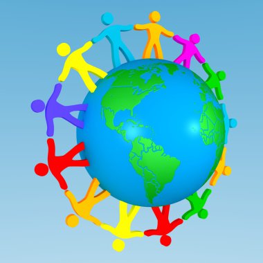 around the globe clipart