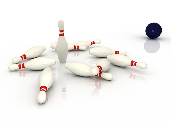 Bowling concept — Stock Photo, Image