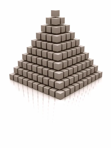 피라미드 — 스톡 사진