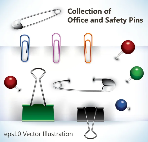 stock vector Vector Pins