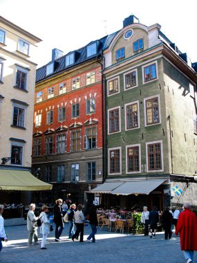 Stockholm, İsveç 'te Gamla Stan