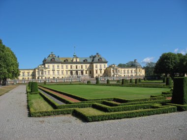 Drottningholm 'un kalesi (İsveç, Stockholm)