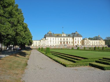 Drottningholm 'un kalesi (İsveç, Stockholm)