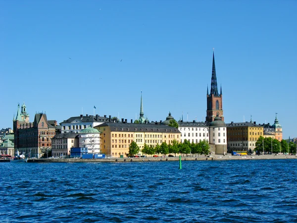 Gamla Stan в Стокгольме, Швеция — стоковое фото