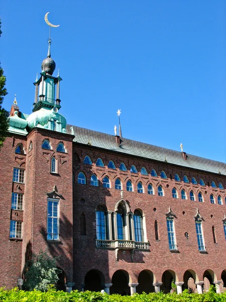 Kungsholmen市政厅（瑞典斯德哥尔摩）) — 图库照片