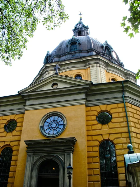 Kostel ve Stockholmu (Švédsko) — Stock fotografie