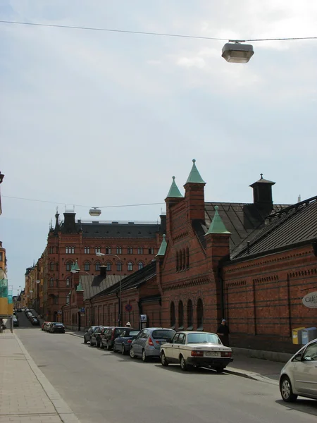 Stockholm street, Svezia — Foto Stock