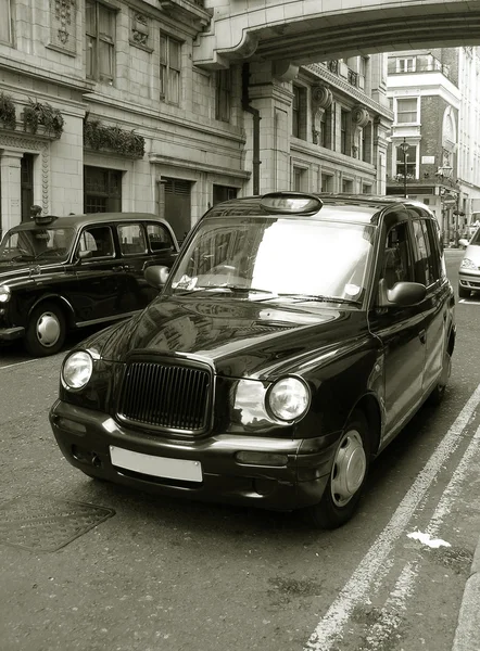 Táxi clássico de Londres — Fotografia de Stock