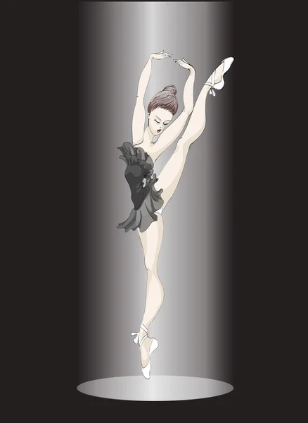 Ballet-dancer — Stockový vektor