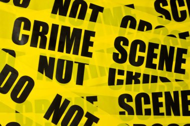 Police tape background clipart