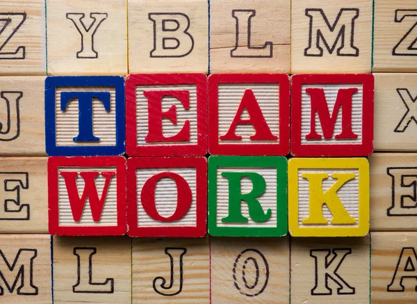 Concepto de trabajo en equipo — Foto de Stock