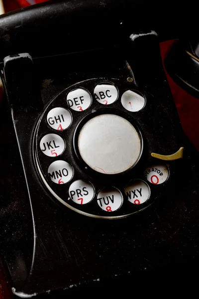 Oude ouderwetse telefoon — Stockfoto