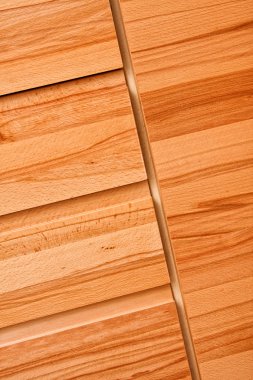 Wood cupboards clipart