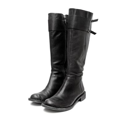 Leather boots clipart