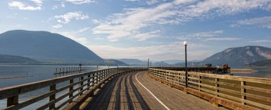 Salmon Arm wharf clipart