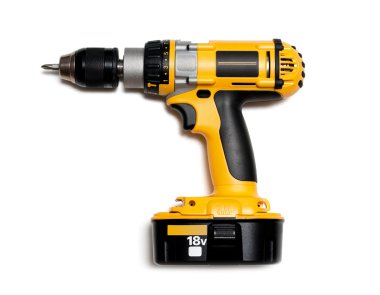 Cordless drill clipart