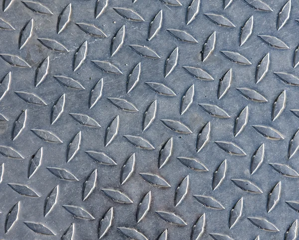 Diamond plate stål — Stockfoto
