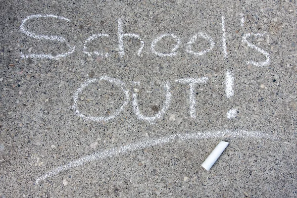 School's out — Stockfoto