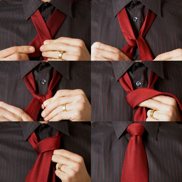 Legatura sequenza cravatta — Foto Stock