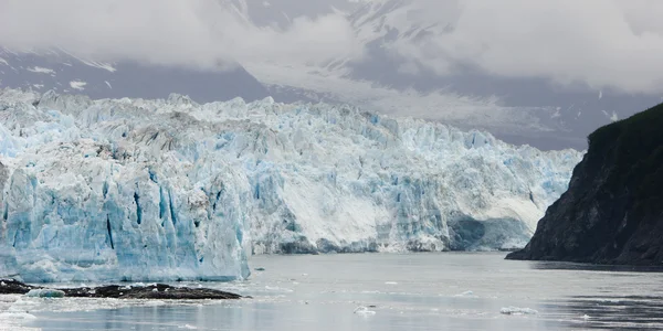 Льодовик Хаббарда, Аляска — стокове фото